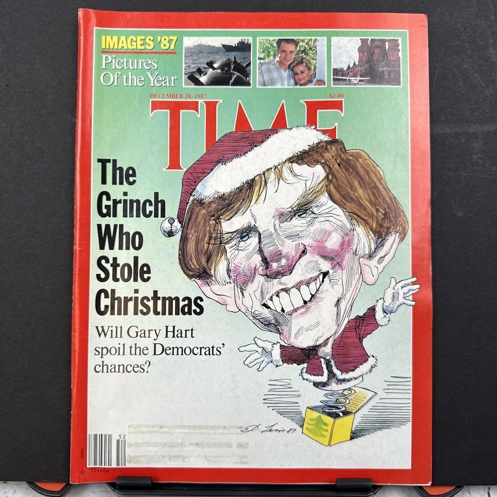 Time Magazine [December 28 1987] Gary Hart Grinch Who Stole‎ Christmas